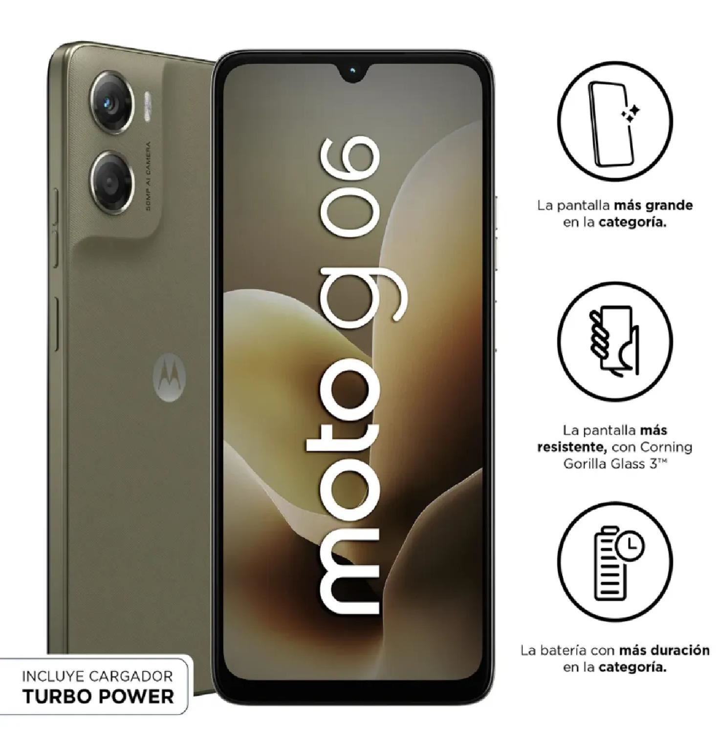 Celular Motorola Moto G06 4G 256GB - Café